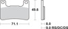 SBS 806HS Sintered Brake Pads