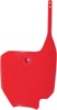 UFO Front Number Plate Red Fits Honda CRF150R 2007