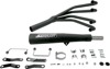 4-1 Black Megaphone Full Exhaust - Kawasaki KZ650 & KZ750 4-1 Black Megaphone Full Exhaust - Kawasaki KZ650 & KZ750