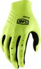 100% Men's Sling MX Gloves Flo Yellow - Size L 100% Men's Sling MX Gloves Flo Yellow - Size L