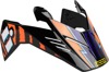 ICON Elsinore Helmet Peak Rad Dawn Orange XL-3XL - Replacement peak for ICON Elsinore helmets