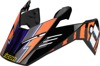 ICON Elsinore Helmet Peak Rad Dawn Orange XL-3XL - Replacement peak for ICON Elsinore helmets