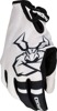 Moose Agroid Pro Gloves XL Black/White Men's Short Cuff - Men's XL offroad gloves, black/white, pair