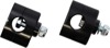 ODI PeeWee MX Bar Mounts Black For 3/4in Handlebars - Bar mounts for PeeWee 50 models with 3/4in bars