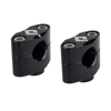 ODI PeeWee MX Bar Mounts Black For 3/4in Handlebars - Bar mounts for PeeWee 50 models with 3/4in bars