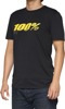 100% Men's Speed Tech Tee, Black, Large 100% Men's Speed Tech Tee, Black, Large