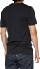 100% Men's Speed Tech Tee, Black, Large
