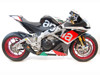 Black Velvet GP Slip On Exhaust - for 15-16 Aprilia RSV4 RR/RF