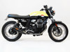 Black Velvet Dual GP Slip On Exhaust - for 08-15 Moto Guzzi V7