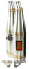 Dual GP Slip On Exhaust - for 08-15 Moto Guzzi V7