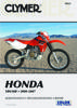 Shop Repair & Service Manual - Soft Cover - 2000-2007 Honda XR650R