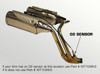 Slip On Exhaust - for 05-07 Triumph Speed Triple w/ Rear O2 Sensor