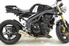GP Slip On Exhaust - for 06-07 Triumph Speed Triple w/ Front O2 Sensor