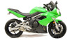 GP Slip On Exhaust - for 06-11 Kawasaki ER6N & EX650R