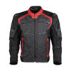 Hyper-Tec Armored Motorcycle Riding Jacket Red/Gunmetal Small
