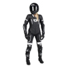 Women's Apex V1 RR Leather One-Piece Race Suit Black/White Large