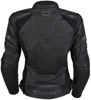Men's Apex V1 Leather Armored Riding Jacket Black Medium