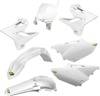 Cycra Powerflow Body Kit - White Fits Yamaha