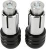 Renthal Aluminum Bar Ends Black End Plugs Set