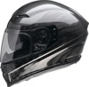 Z1R Jackal Patriot Helmet - Large, Gloss Black/Gray - Full face helmet with drop-down sun visor Z1R Jackal Patriot Helmet - Large, Gloss Black/Gray - Full face helmet with drop-down sun visor