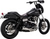 Vance & Hines Upsweep 2-1 PCX Exhaust Stainless Fits HD Dyna 91-17