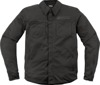 ICON Upstate Mesh CE Jacket Black Men's XL - Hot-weather riding mesh jacket with CE armor