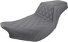 Step-Up Front Lattice Stitch 2-Up Seat - Black Step-Up Front Lattice Stitch 2-Up Seat - Black