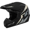 MX-46 Compound Helmet MATTE BLACK/GREY/WHITE Medium