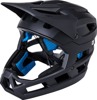 Kali DH Invader Full Face Bicycle Helmet Matte Black L-2XL - Full face bike helmet, matte black, size L-2XL
