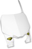 Cycra Stadium Number Plate White Fits Honda
