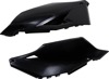 Cycra Side Number Plates Black Fits Kawasaki