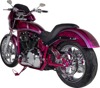 Right Chrome Billet Mini Stocker Mirror