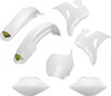 Cycra Powerflow Body Kit White Fits Yamaha