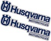 Factory Effex Fork and Swingarm Stickers Dark Blue
