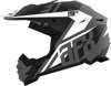 FX-19R Racing Full Face Offroad Helmet Matte Gray/White Large