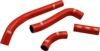 Moose Race Fit Radiator Hose Kit Red For Honda CRF450R/RX/RWE - Red silicone hose kit for Honda CRF450R/RX/RWE