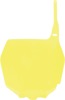 UFO Replacement Front Number Plate Yellow For Suzuki RM/RMZ - Front number plate for Suzuki RM/RMZ models