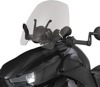 Show Chrome Adjustable Smoke Windshield 16"x21" For Ryker