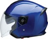 Z1R Road Maxx 2.0 Helmet 2XL Blue Gloss - Open face helmet with sun visor Z1R Road Maxx 2.0 Helmet 2XL Blue Gloss - Open face helmet with sun visor