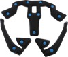100% Trajecta Bicycle Helmet Liner XL Black - Replacement liner for 100% Trajecta XL helmets
