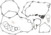 Cometic Bottom End Gasket Kit w/o Crank Seals For Yamaha YFZ450R 09-14 Cometic Bottom End Gasket Kit w/o Crank Seals For Yamaha YFZ450R 09-14