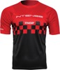 Thor Intense Assist Chex MTB Jersey Black/Red Men's XS - Performance MTB jersey, men's XS, Black/Red
