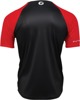 Thor Intense Assist Chex Jersey Black/Red Men's Small - Short-sleeve MTB jersey in Black/Red, Men's Small