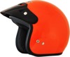 FX-75Y Open Face Street Helmet - Gloss Orange Youth Small