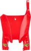 Cycra Stadium Front Number Plate - Red Fits 2022+ Honda CRF250R