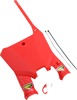 Cycra Stadium Front Number Plate - Red Fits 2022+ Honda CRF250R