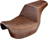 Step-Up Lattice Stitched 2-Up Seat Brown Gel - For 06-17 Harley Dyna Step-Up Lattice Stitched 2-Up Seat Brown Gel - For 06-17 Harley Dyna