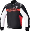 Alpinestars Monza Sport Jacket 2XL Bright Red White Black Men's - Men's 2XL textile sport jacket Bright Red/White/Black