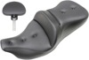 Road Sofa Leather Pillow 2-Up Seat Gel w/Backrest - For FLHTCUTG Road Sofa Leather Pillow 2-Up Seat Gel w/Backrest - For FLHTCUTG