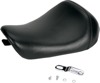 Bare Bones Smooth Vinyl Solo Seat - For Harley XL w/4.5g Tank